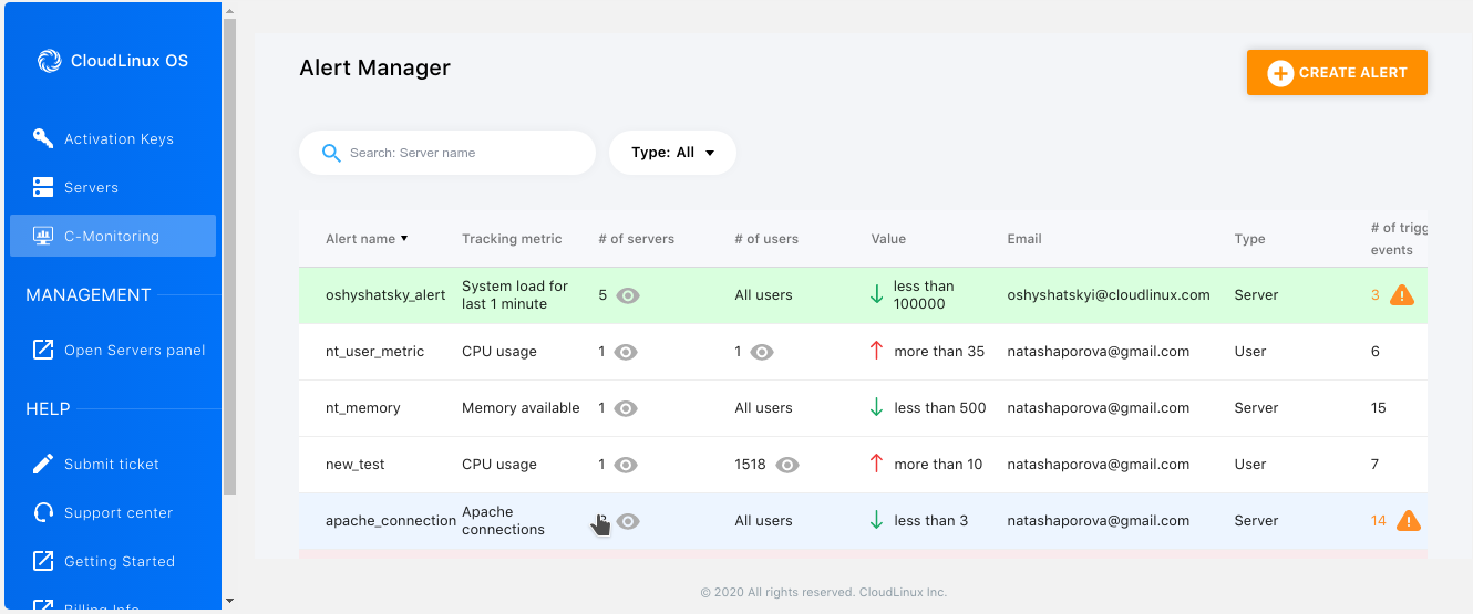 Server Security with CloudLinux